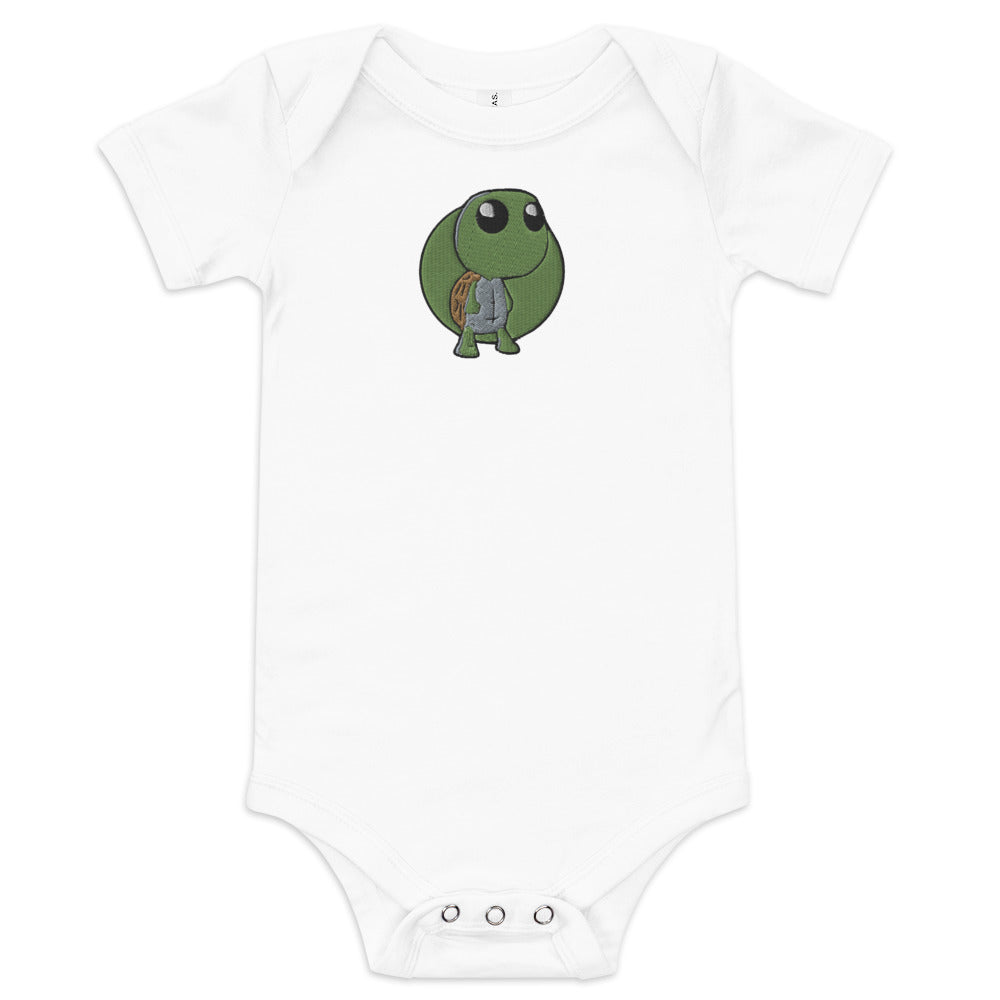 Baby short sleeve Toxic Turtle one piece