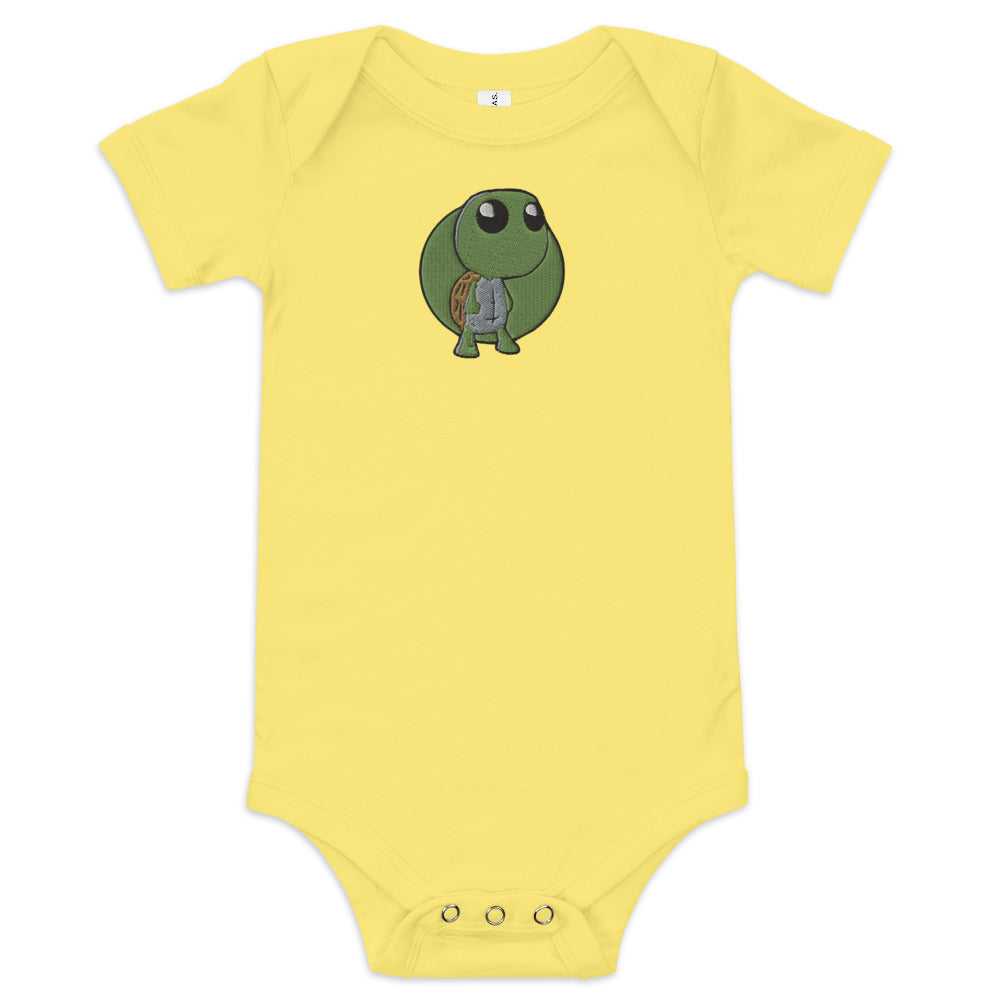 Baby short sleeve Toxic Turtle one piece