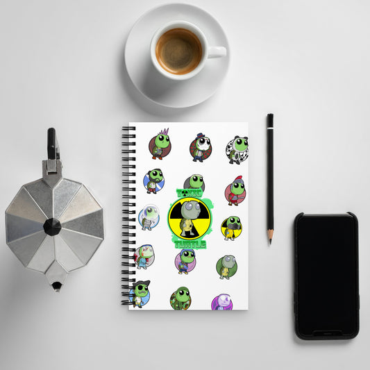 Spiral Toxic Turtle notebook