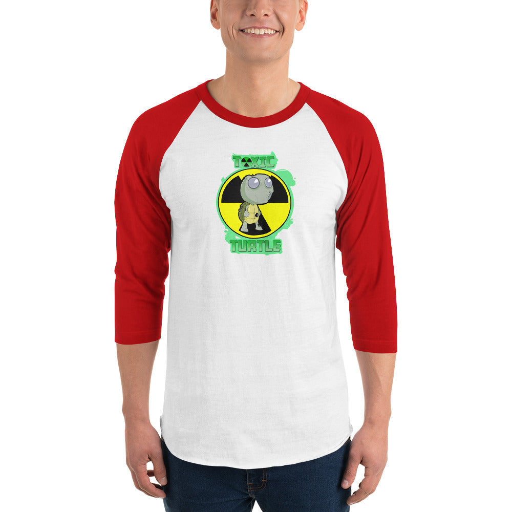 3/4 sleeve Toxic Turtle shirt